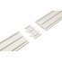 Карниз пластиковый трехрядный 2.5 м SlimFlex Турция